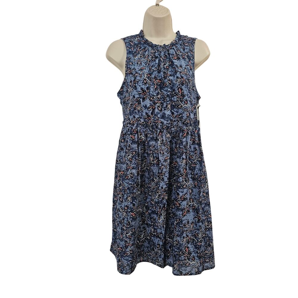lucky brand blue floral dress Mini Size S NWT Mini dress